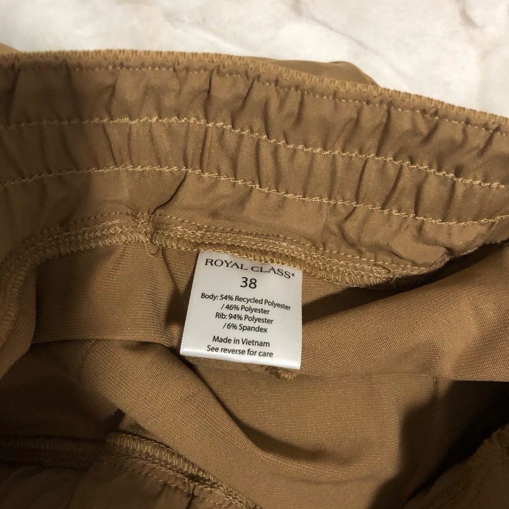 tan joggers - Picture 3 of 3